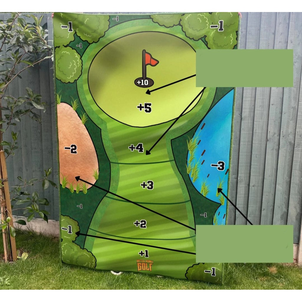 Golf Chipping Game Set with Sticky Target Mat and Balls for Indoor Outdoor Practice - Image 3