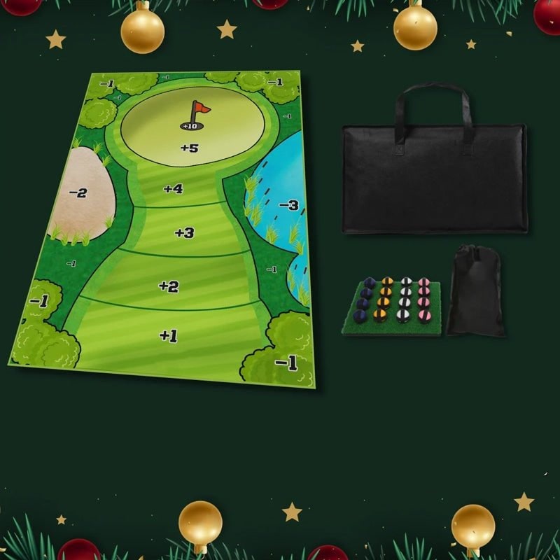 Golf Chipping Game Set with Sticky Target Mat and Balls for Indoor Outdoor Practice - Image 5