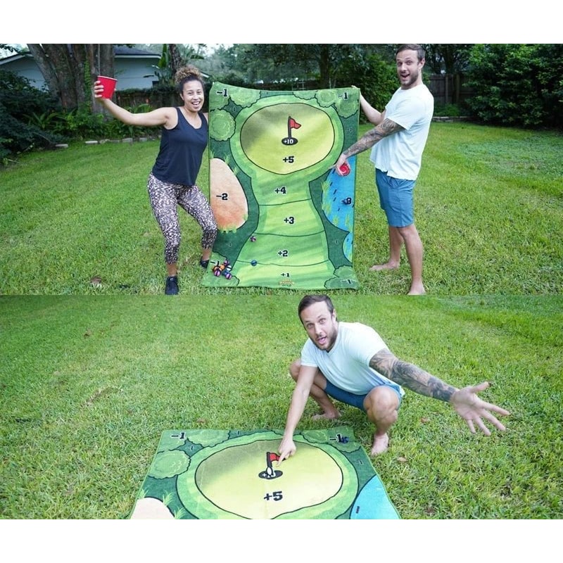 Golf Chipping Game Set with Sticky Target Mat and Balls for Indoor Outdoor Practice - Image 8