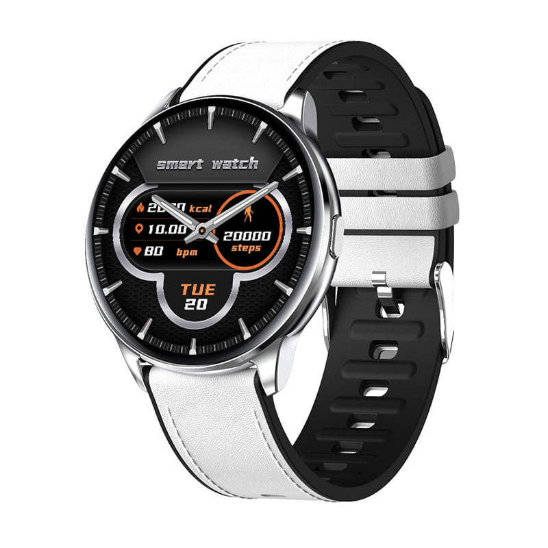 GPS Fitness Smartwatch with Durable Round Touchscreen Heart Rate Monitor and Blood Pressure Tracking - Image 2