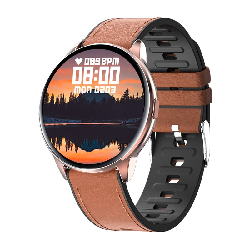 GPS Fitness Smartwatch with Durable Round Touchscreen Heart Rate Monitor and Blood Pressure Tracking - Image 9