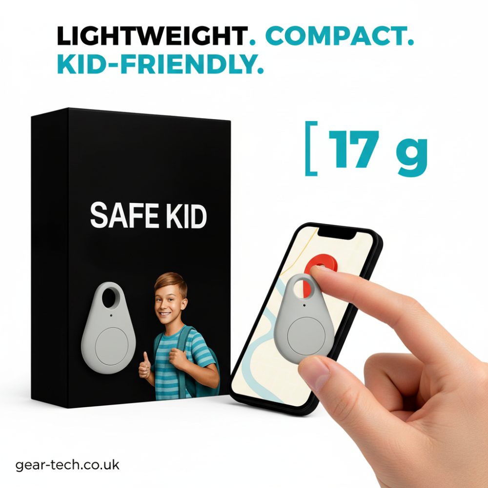 GPS Tracker with Android Bluetooth Connectivity Water-Resistant Keyring Tag and Smart App - Image 10