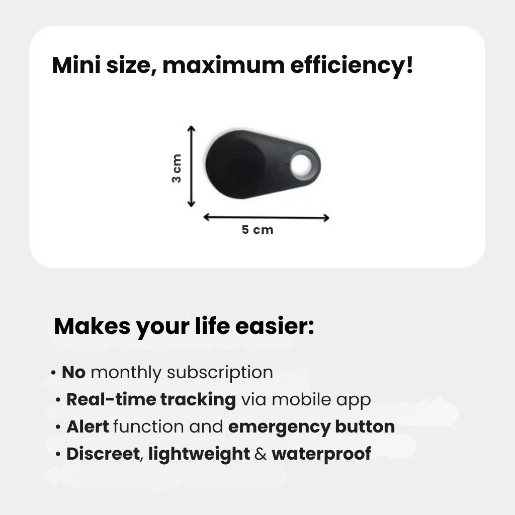 GPS Tracker with Android Bluetooth Connectivity Water-Resistant Keyring Tag and Smart App - Image 14
