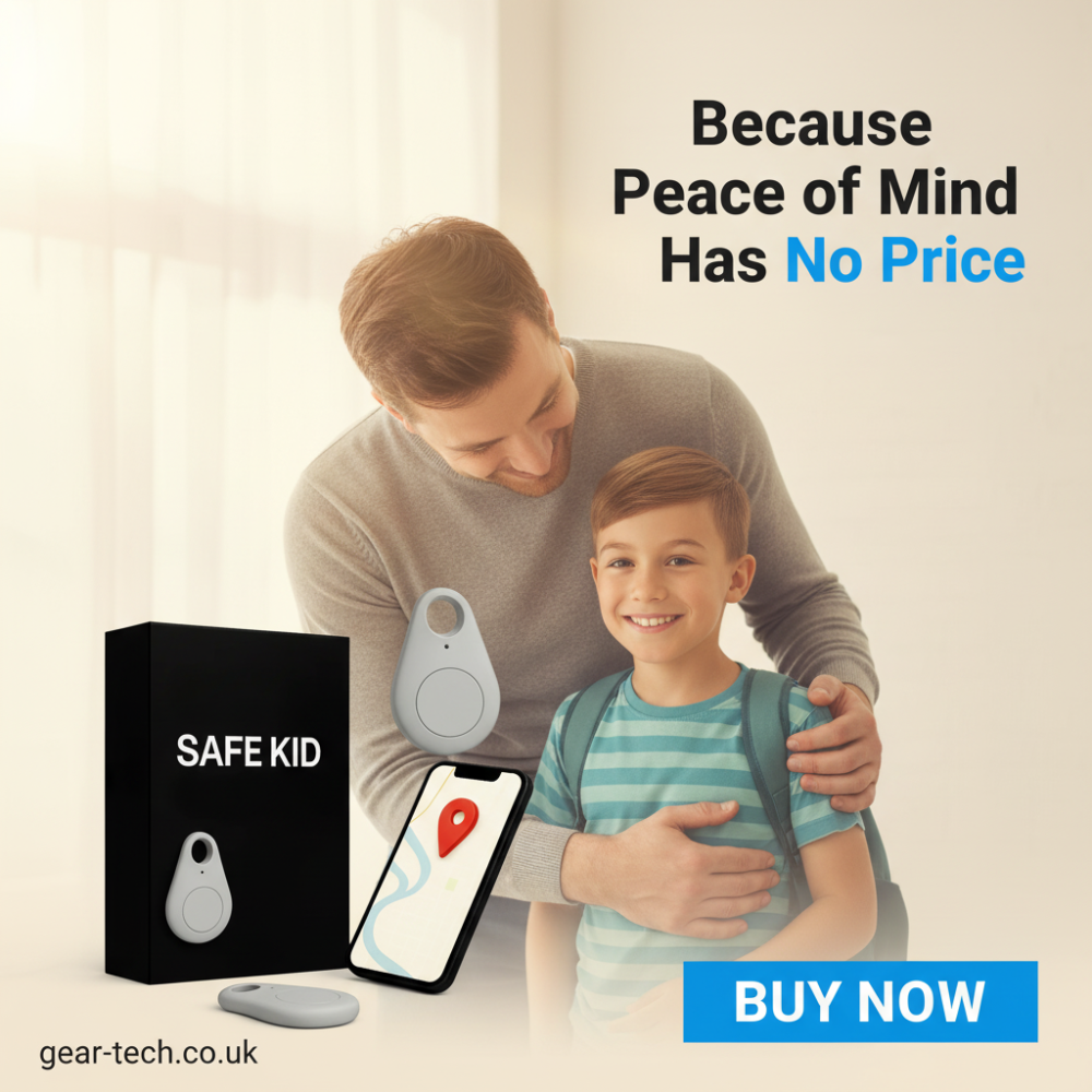 GPS Tracker with Android Bluetooth Connectivity Water-Resistant Keyring Tag and Smart App - Image 3
