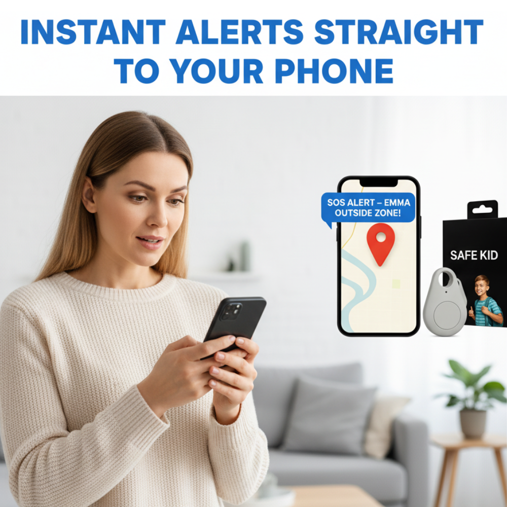 GPS Tracker with Android Bluetooth Connectivity Water-Resistant Keyring Tag and Smart App - Image 7