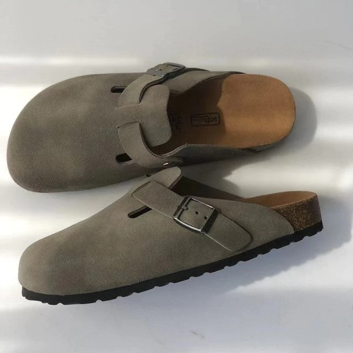Luxury Unisex Leather Boston Sandals: The Perfect Blend of Style and Quality