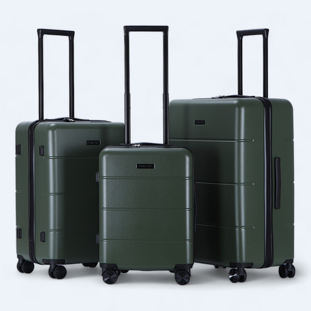 3-Piece Travel Luggage Set with Durable Suitcases – Lightweight Spinner Trolley Set for Easy Airport Travel