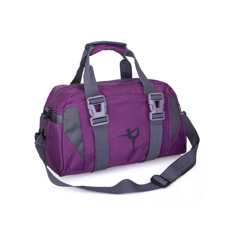 Gym Bag Travel Carry on Duffel with Yoga Mat Straps and Adjustable Shoulder Rolling - Image 10