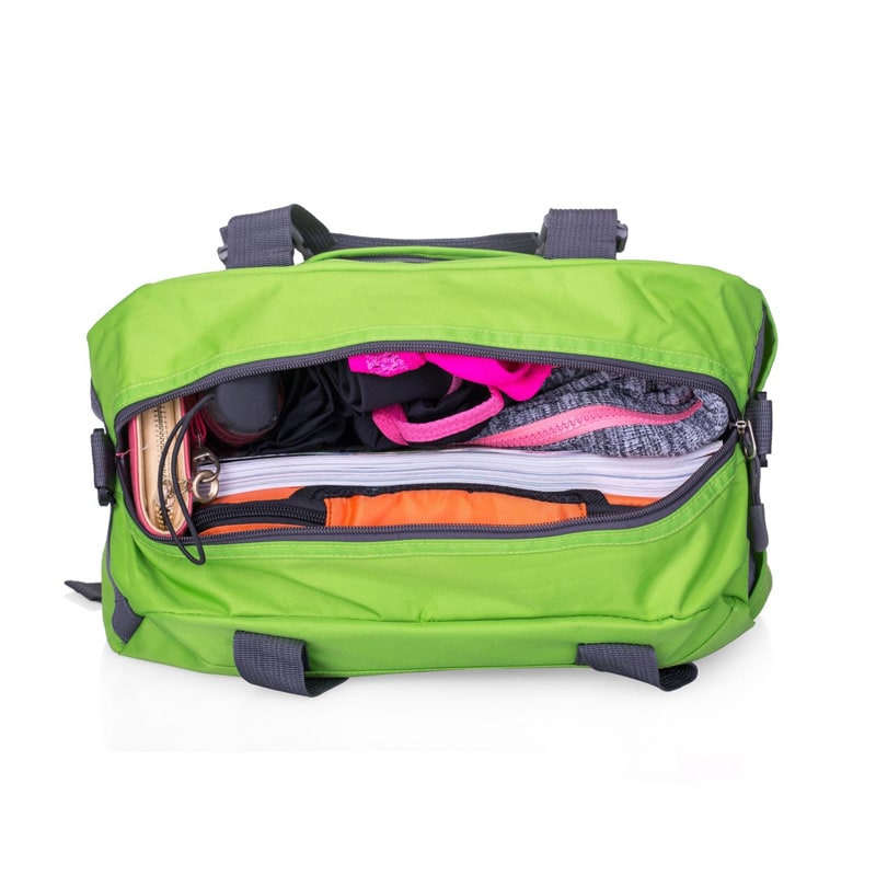 Gym Bag Travel Carry on Duffel with Yoga Mat Straps and Adjustable Shoulder Rolling - Image 3