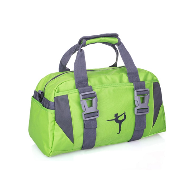 Gym Bag Travel Carry on Duffel with Yoga Mat Straps and Adjustable Shoulder Rolling - Image 8