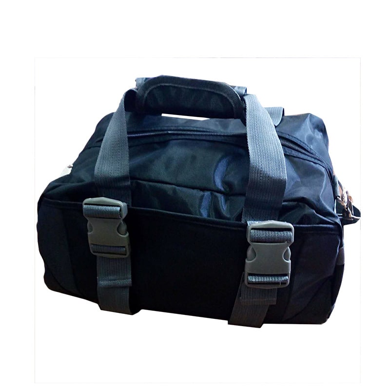 Gym Bag Travel Carry on Duffel with Yoga Mat Straps and Adjustable Shoulder Rolling - Image 9
