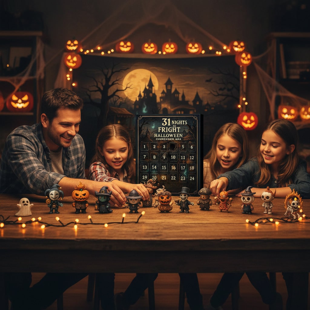 Halloween Advent Calendar Countdown with Collectible Toy Figurines - Image 5