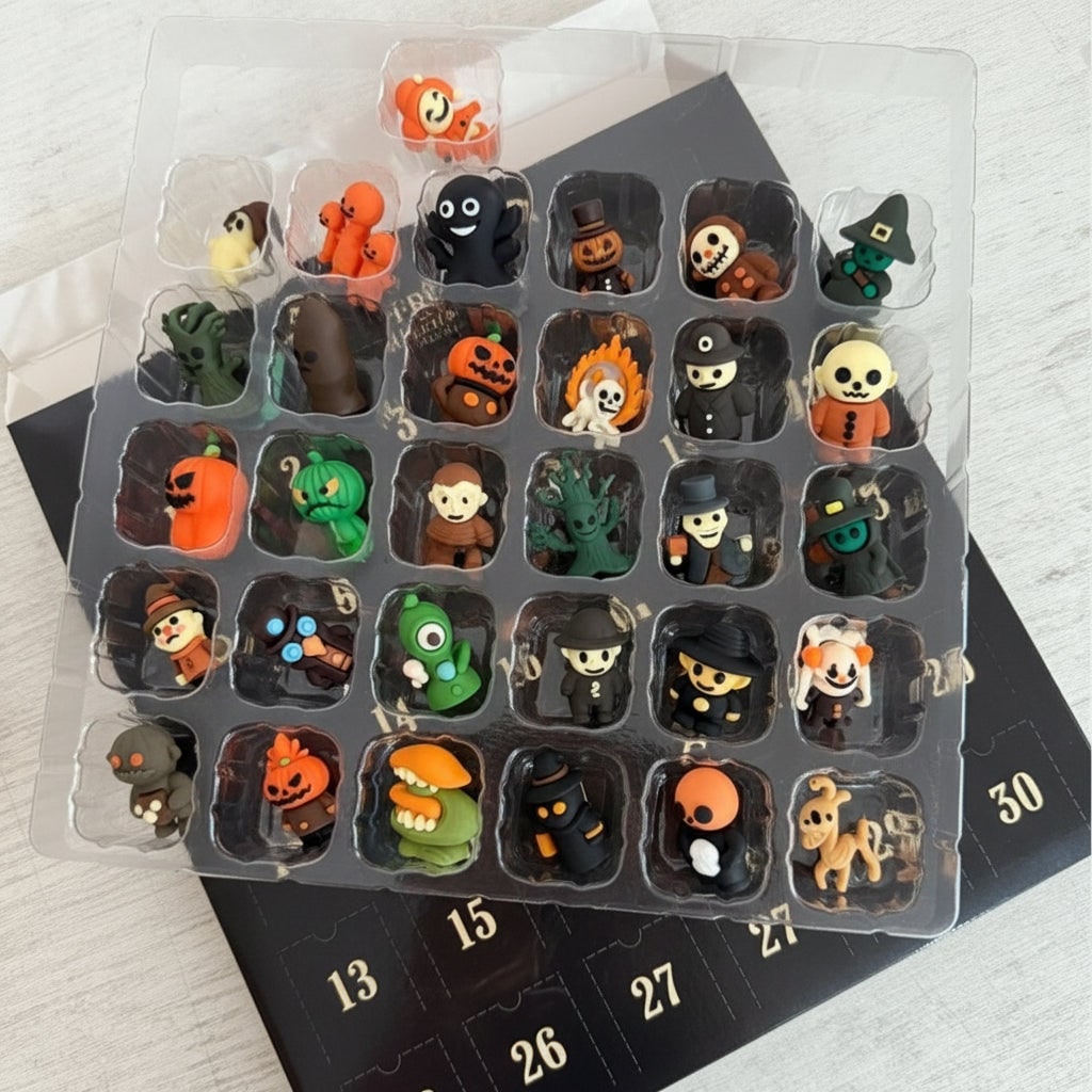 Halloween Advent Calendar Countdown with Collectible Toy Figurines - Image 7