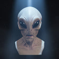 Halloween Alien Full Head Mask with Creepy Realistic Wrinkled Latex Design for Costume Party - Image 1