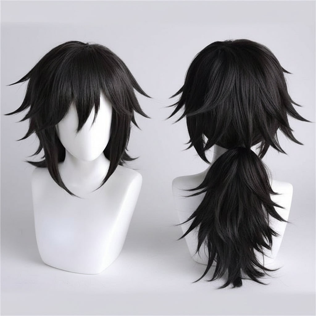 Halloween Anime Cosplay Costume and Outfits with Haori Jacket and Fox for Character Party - Image 2