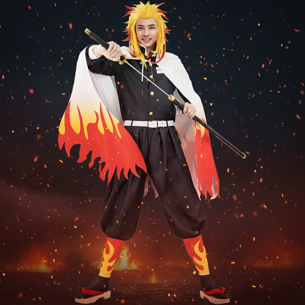 Halloween Anime Cosplay Costume for Female Characters with Haori Robe and Uniform Set - Image 6