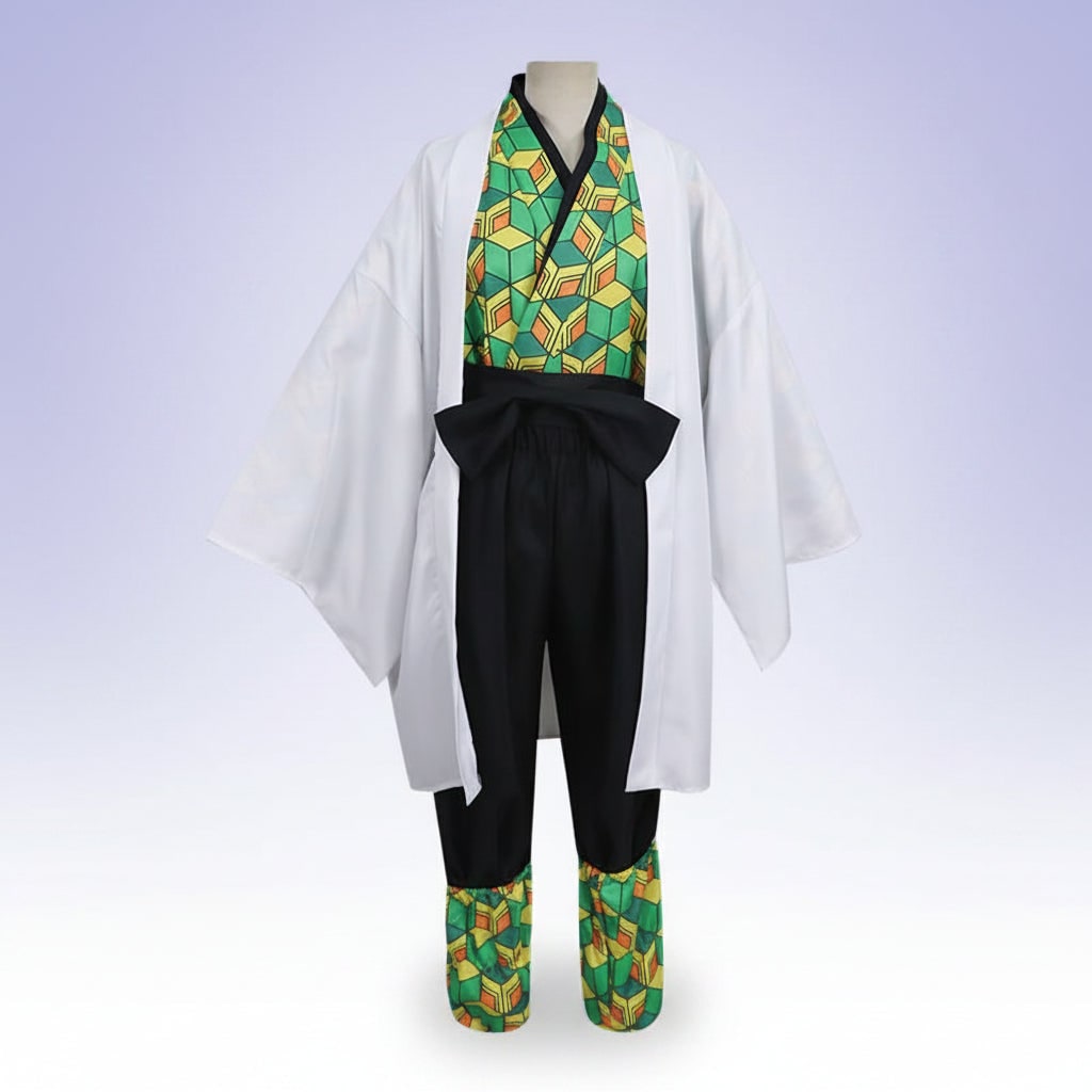 Halloween Anime Cosplay Costume for Female Characters with Haori Robe and Uniform Set - Image 8