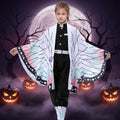 Halloween Anime Cosplay Costume with Butterfly Kimono Jacket and Accessories Set - Image 2