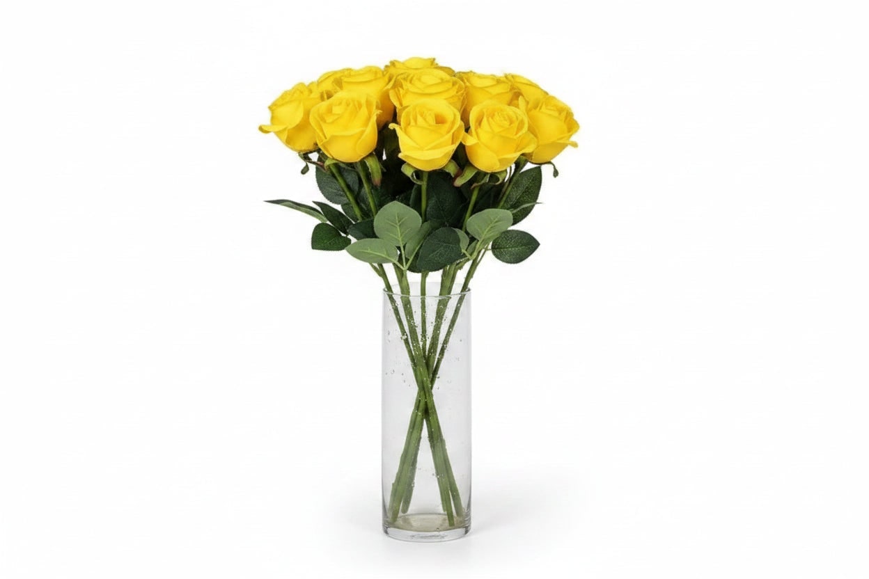 Halloween Artificial Flowers in Bulk Roses with Stems and Layered Petals for Vase Arrangements - Image 7