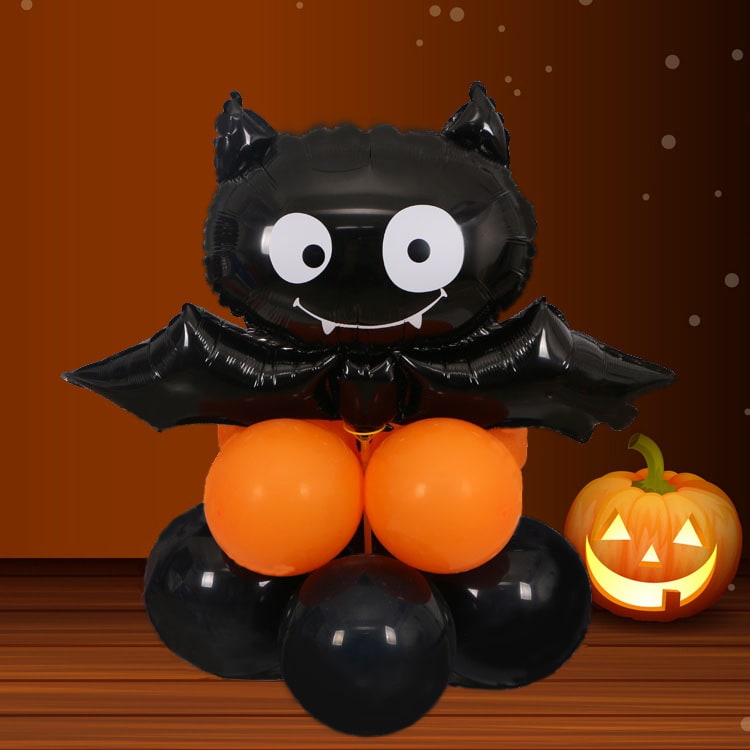Halloween Balloon Decorations Arch Kit with Foil and Latex Blow Up - Image 8