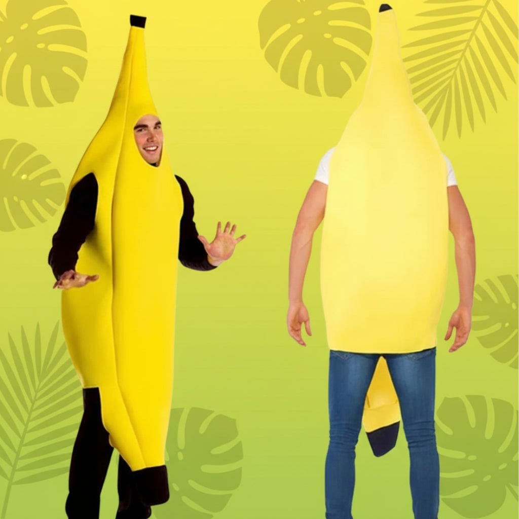 Halloween Banana Costume Slip-On Tunic for Party and Themed Events - Image 1