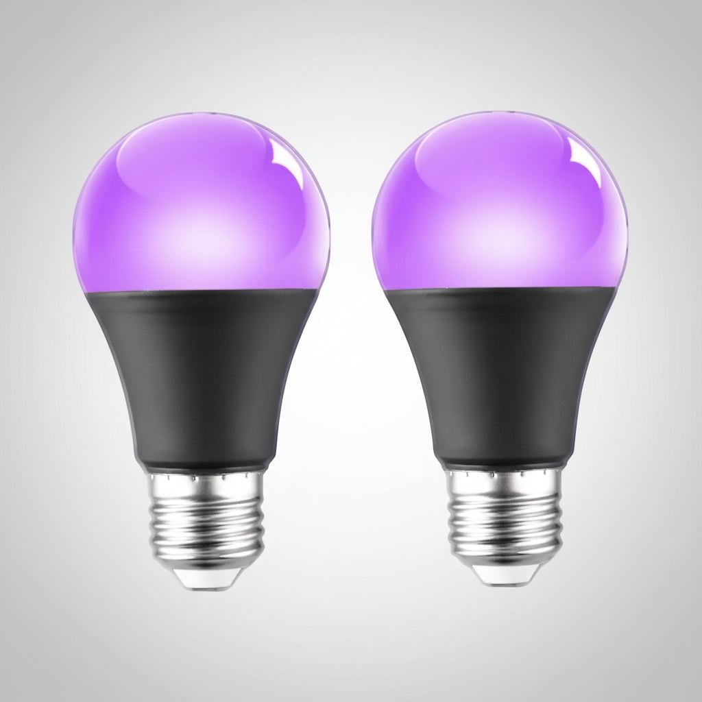 Halloween Blacklight Bulb LED UV Light Effect for Party Decoration and Haunted House E27 Screw Base - Image 1