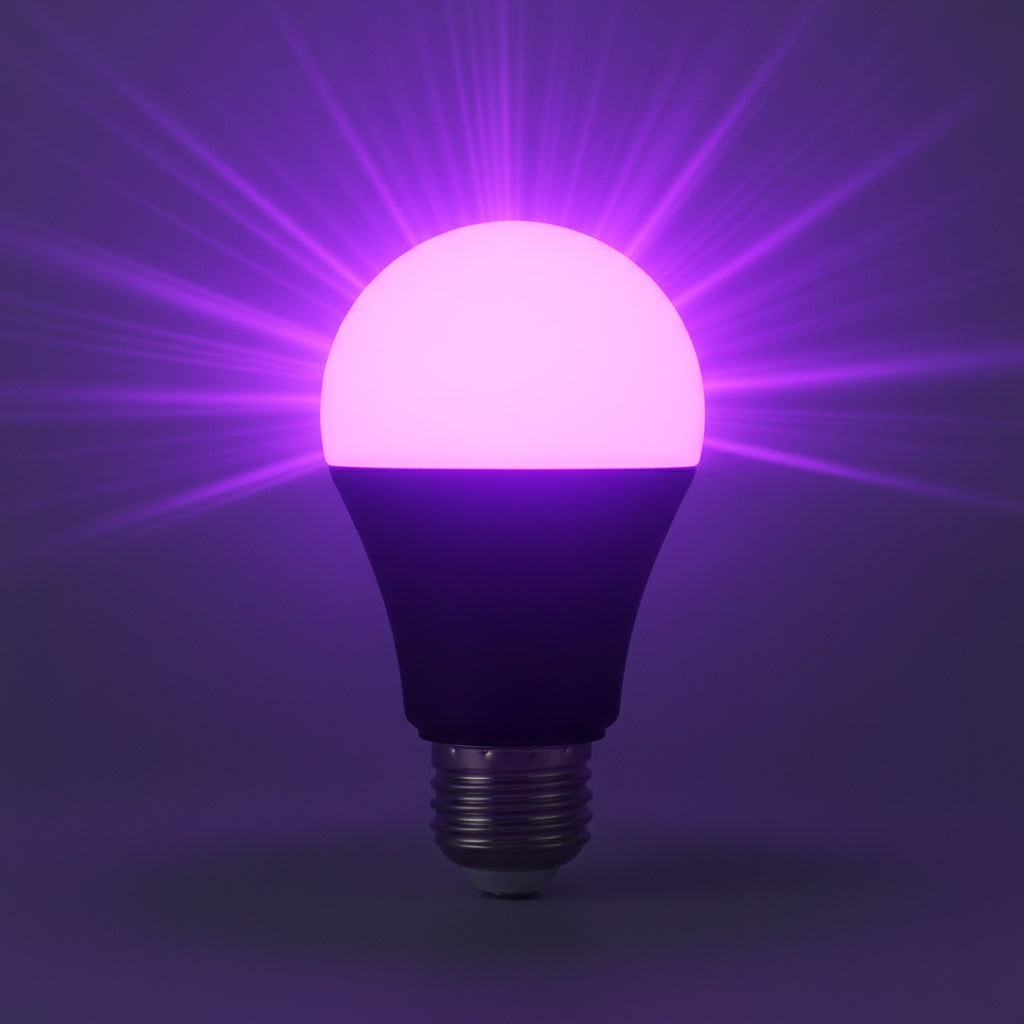 Halloween Blacklight Bulb LED UV Light Effect for Party Decoration and Haunted House E27 Screw Base - Image 6