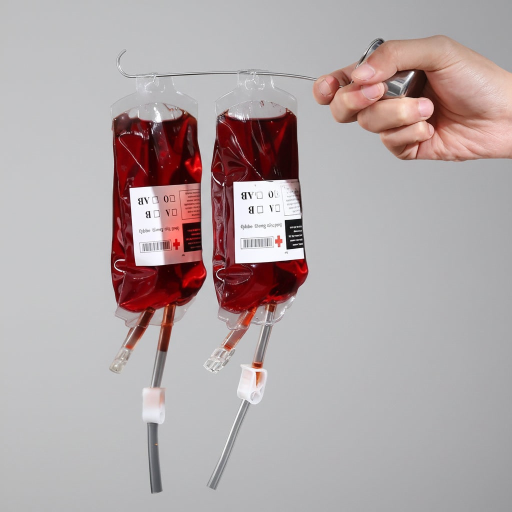 Halloween Blood Bag Party Cups with Syringe for Spooky Themed Parties and Haunted House Decoration - Image 3