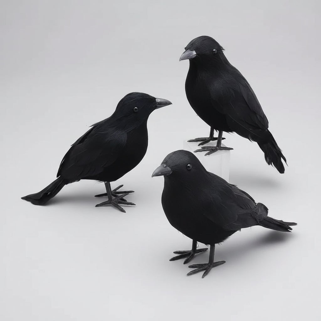 Halloween Blow Up Inflatable Crow Decorations for Party and Haunted House Yard - Image 4