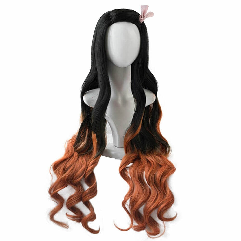 Halloween Cosplay Anime Wig with Spiky Layered Cut and Blunt Bangs for Costume Dress Up Party - Image 14
