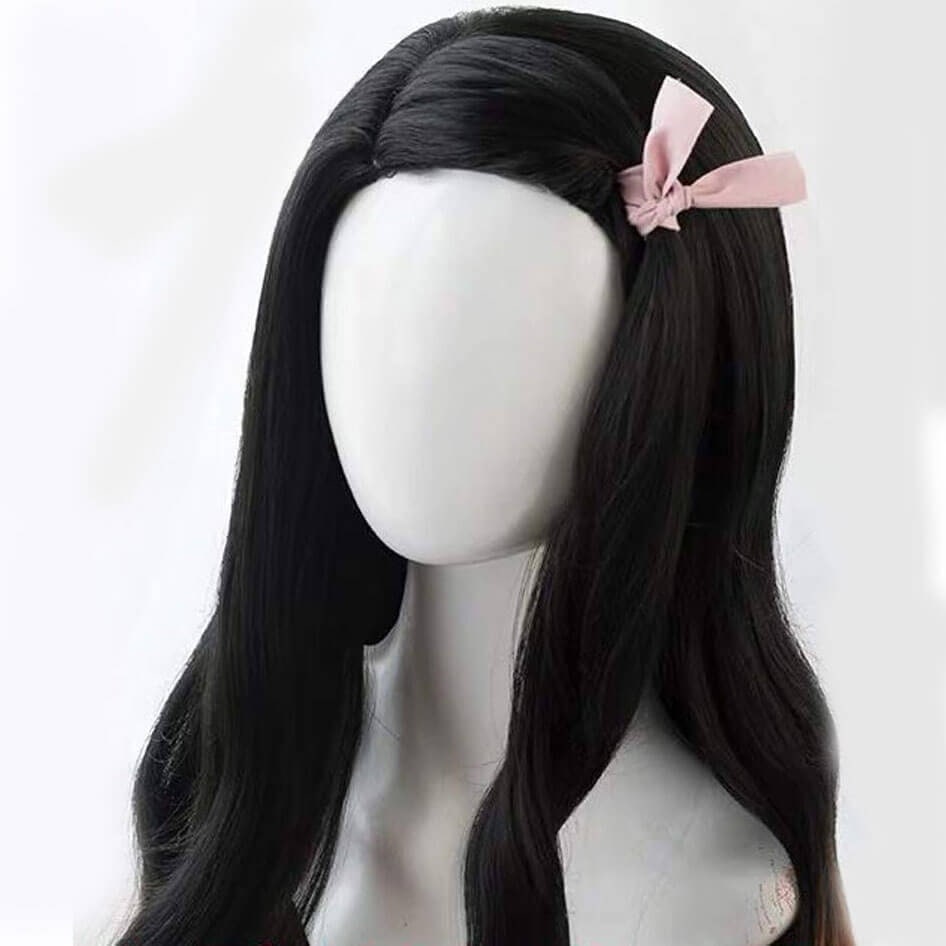 Halloween Cosplay Anime Wig with Spiky Layered Cut and Blunt Bangs for Costume Dress Up Party - Image 15