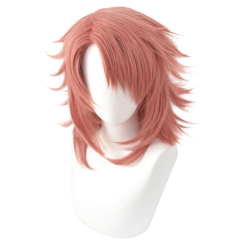 Halloween Cosplay Anime Wig with Spiky Layered Cut and Blunt Bangs for Costume Dress Up Party - Image 9