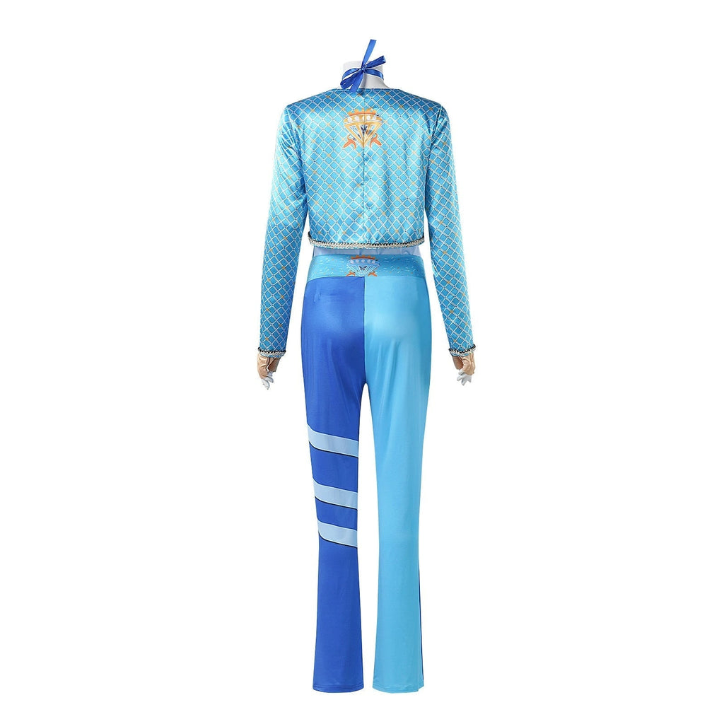 Halloween Cosplay Costume card queen wonderland tale with Jacket and Gloves Harley Quinn - Image 3
