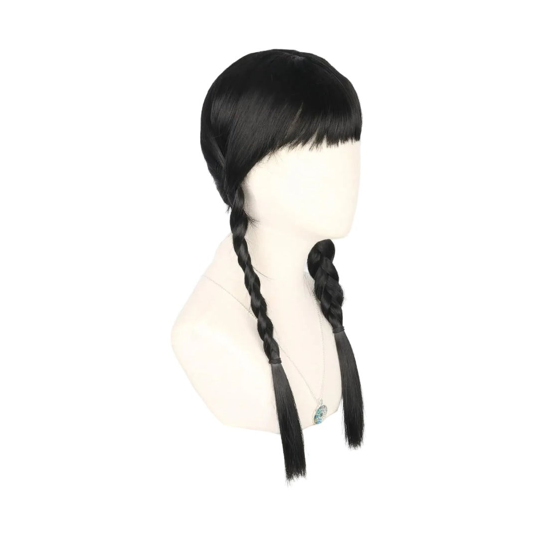 Halloween Costume Wig with Braids for Epic Cosplay Dress Up - Image 2