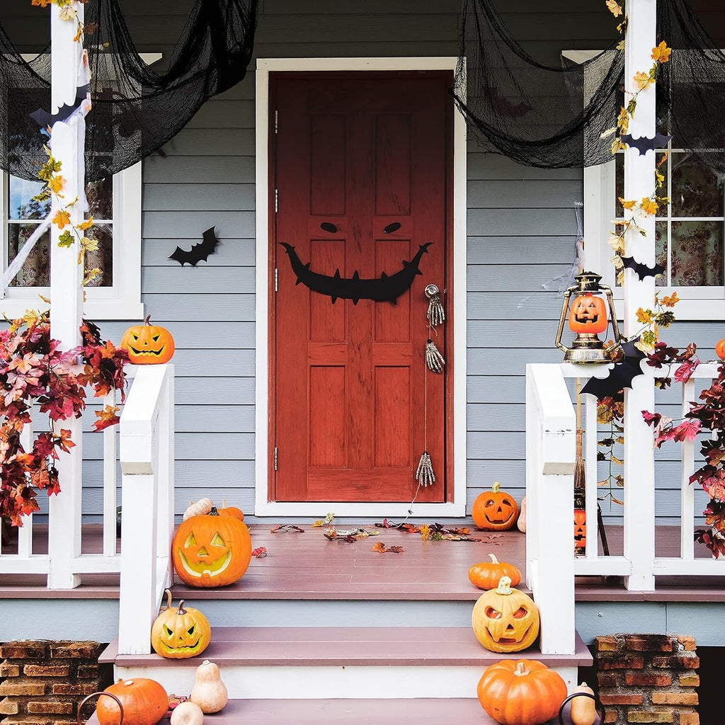 Halloween Creepy Gauze Fabric Decoration for Indoor Outdoor Haunted House Jack O Lantern - Image 4