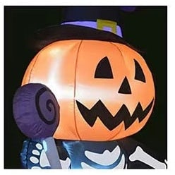 Halloween Decorations Jack O Lantern Inflatables with LED Lights for Yard Outdoor - Image 7