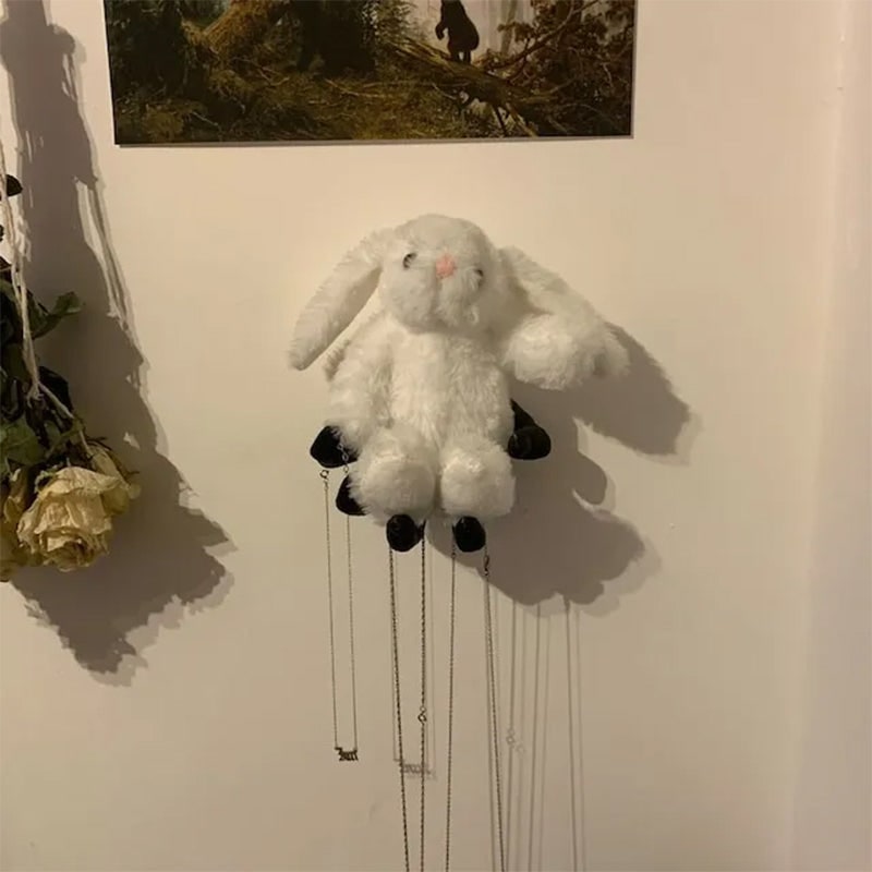 Halloween Decorative Hand Wall Hook with Key Holder for Gothic Home Décor Chain - Image 4