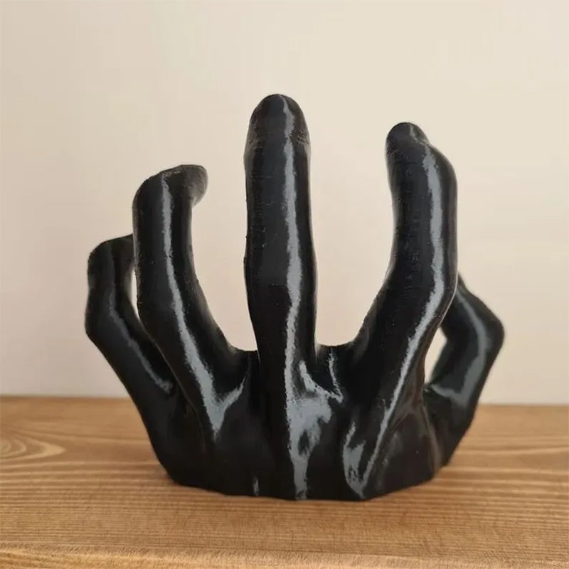 Halloween Decorative Hand Wall Hook with Key Holder for Gothic Home Décor Chain - Image 7