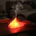 Halloween Dragon Night Light Small Bedside Table Lamp with Rechargeable LED and Red Flame Glow - Image 1
