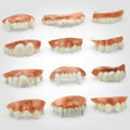 Halloween Fake Teeth Partials and Vampire Options with Crooked and Fang Designs for Costume Party - Image 1