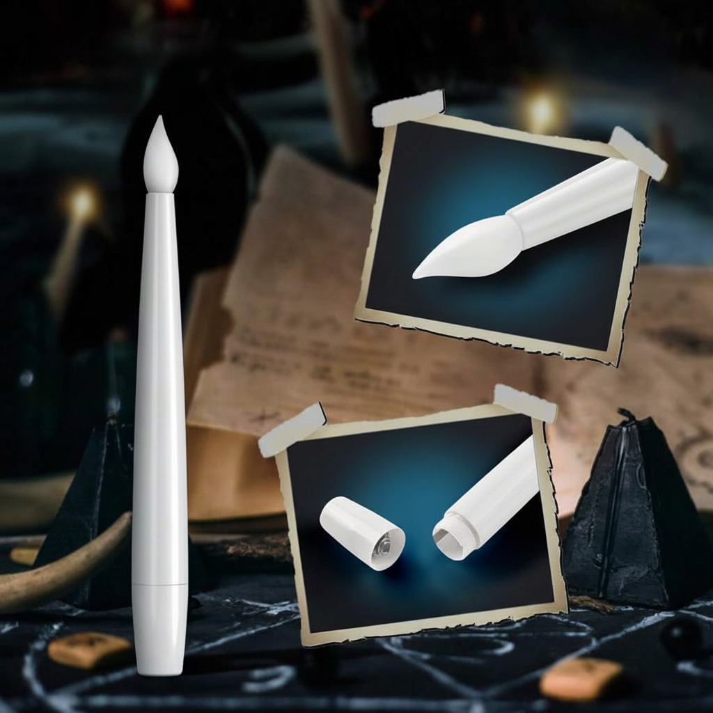 Halloween Floating Candles Battery Operated LED Flameless Taper with Remote Control - Image 3