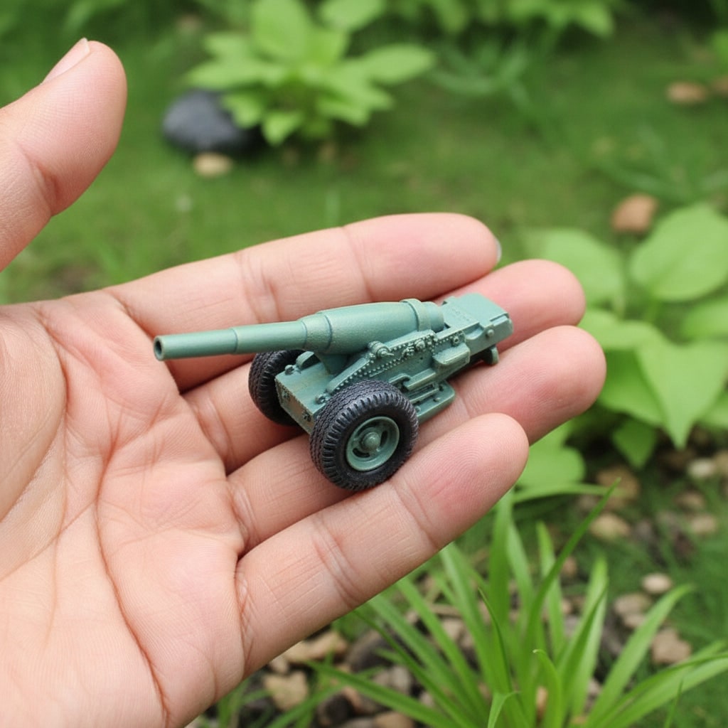 Halloween Funny Garden Gnome and Lawn Outdoor Decoration with Cannon and Cigar Black Yard - Image 4