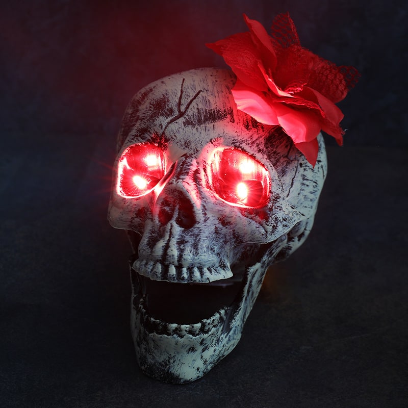 Halloween Giant Skeleton Arm Stakes Decoration LED Lights for Outdoor Yard Haunted House Party - Image 10