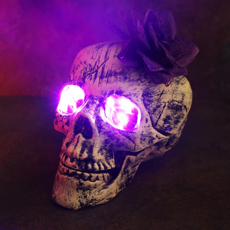 Halloween Giant Skeleton Arm Stakes Decoration LED Lights for Outdoor Yard Haunted House Party - Image 3