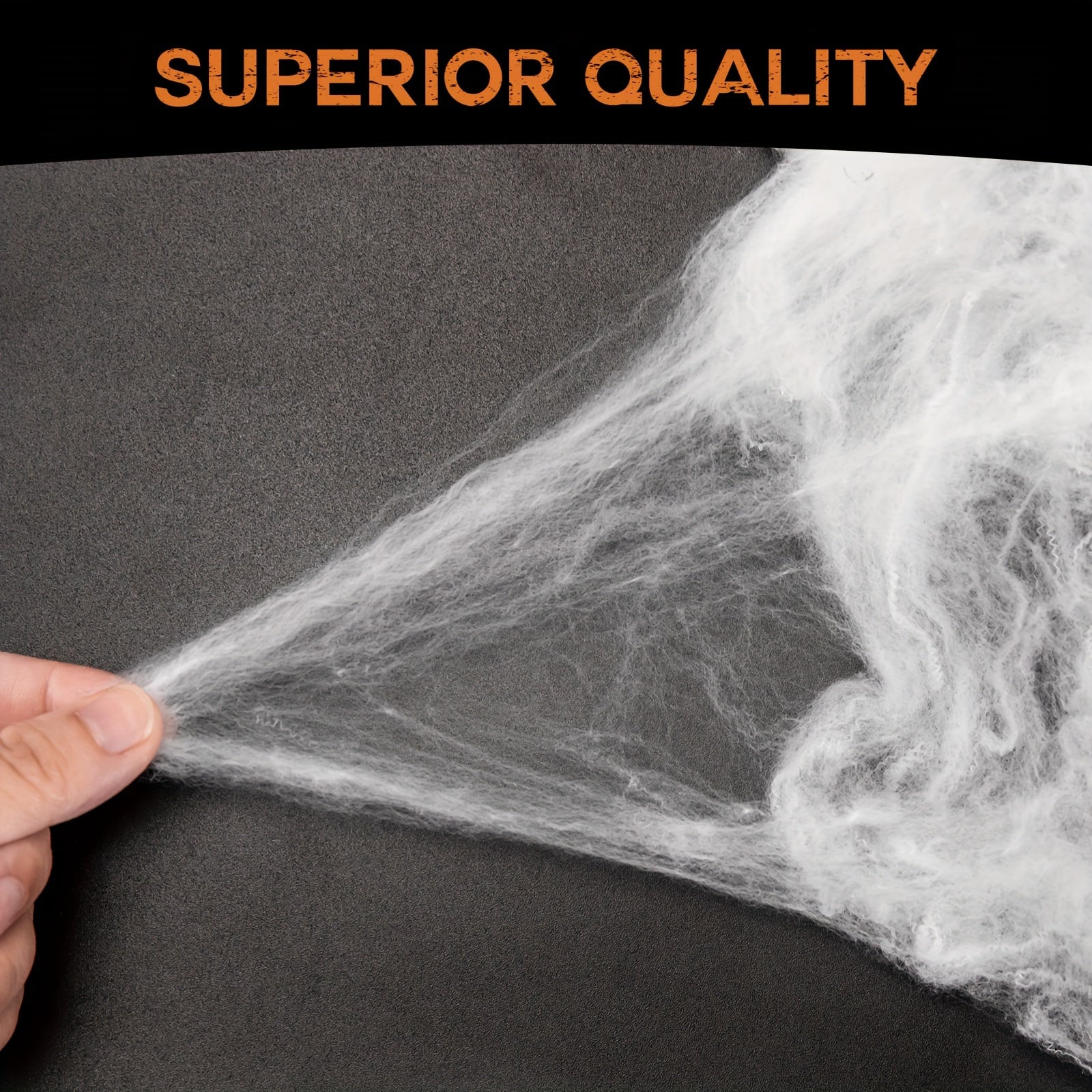 Halloween Giant Spider Web Decoration with Large and Fake Cobwebs for Indoor Outdoor Party Supplies - Image 5