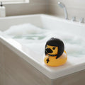 Halloween Goth Rubber Duck with Spikes and Studded Collar for Party Decoration - Image 6