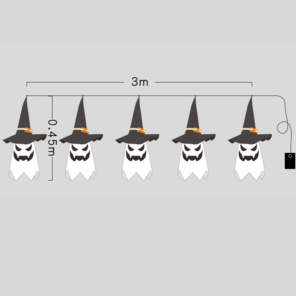 Halloween Hanging Decorations with LED String Lights for Outdoor Party and Indoor Yard Décor - Image 14
