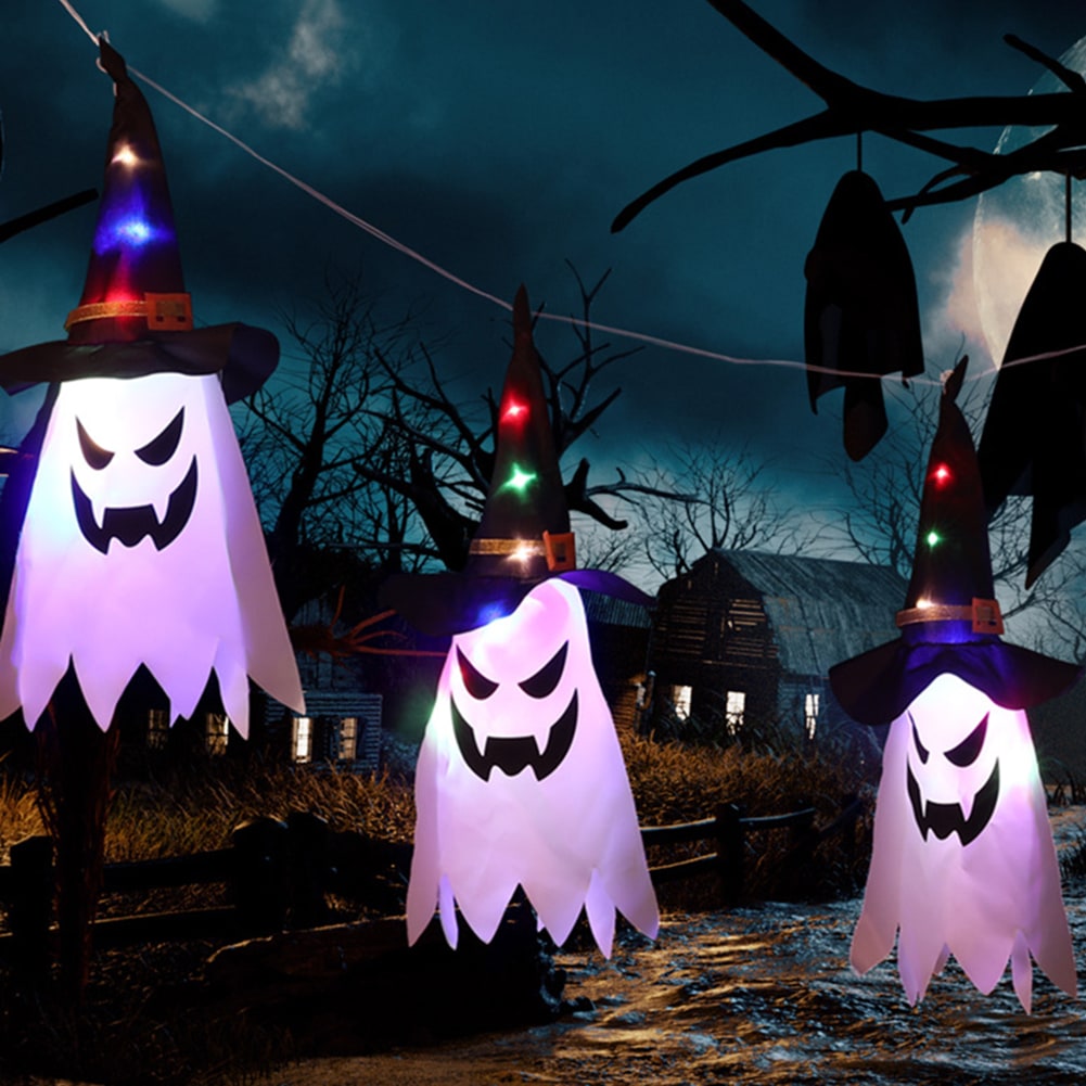 Halloween Hanging Decorations with LED String Lights for Outdoor Party and Indoor Yard Décor - Image 9