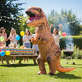 Halloween Inflatable Dinosaur Costume T-Rex Suit with Battery-Operated Fan for Party and Haunted - Image 1