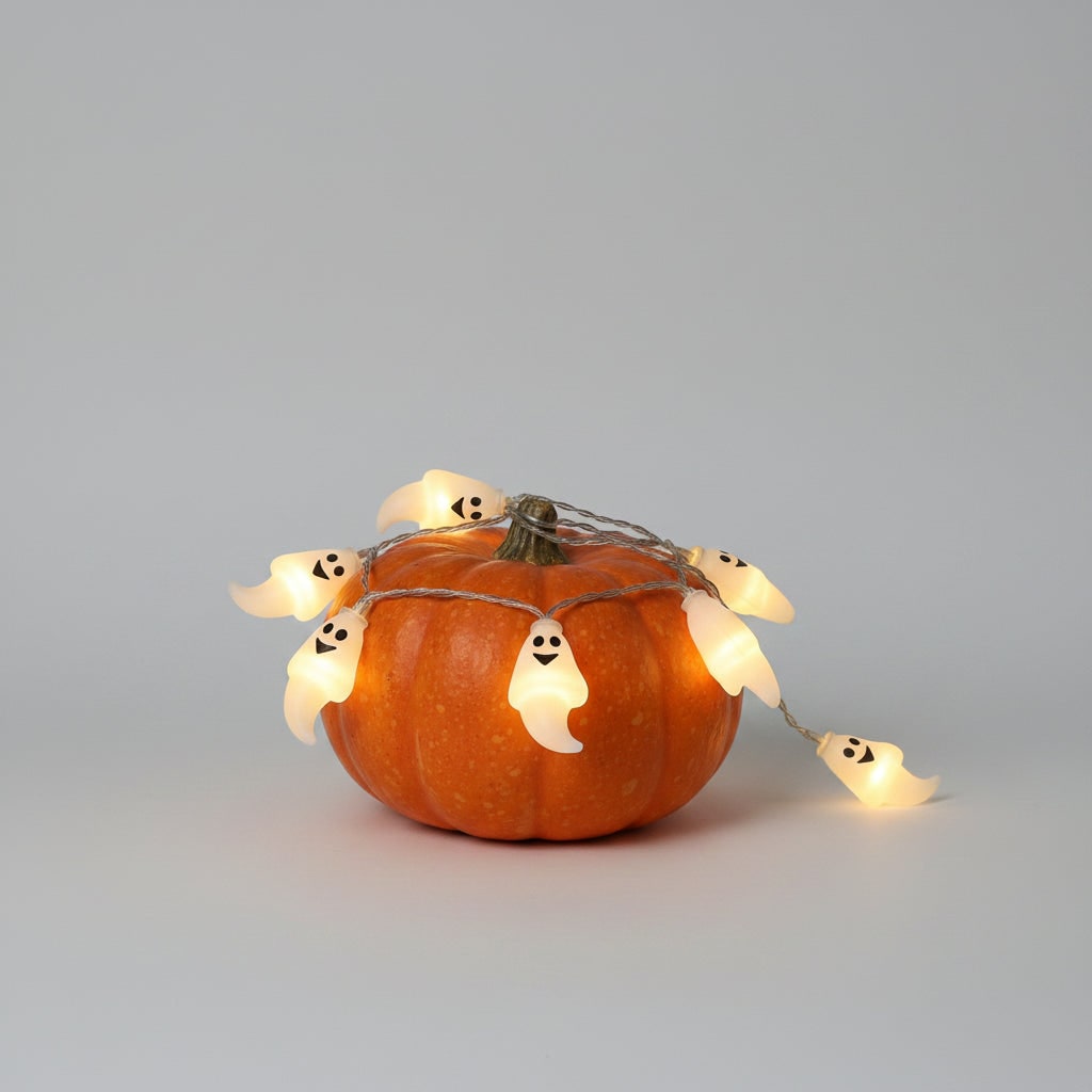 Halloween Outdoor String Lights Battery LED with Character Covers for Patio Party Decoration - Image 8